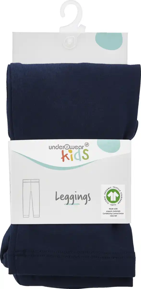 Bild 1 von under2wear kids Leggings dunkelblau Gr. 122/128