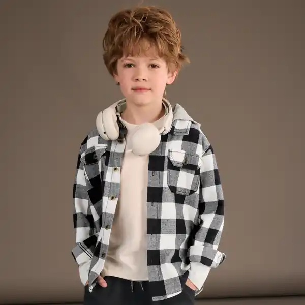 Bild 1 von Kinder-Jungen-Jacke mit Kapuze