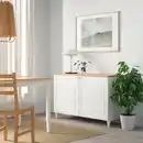 Bild 4 von BESTÅ Deckplatte, Eichenfurnier, 120x42 cm