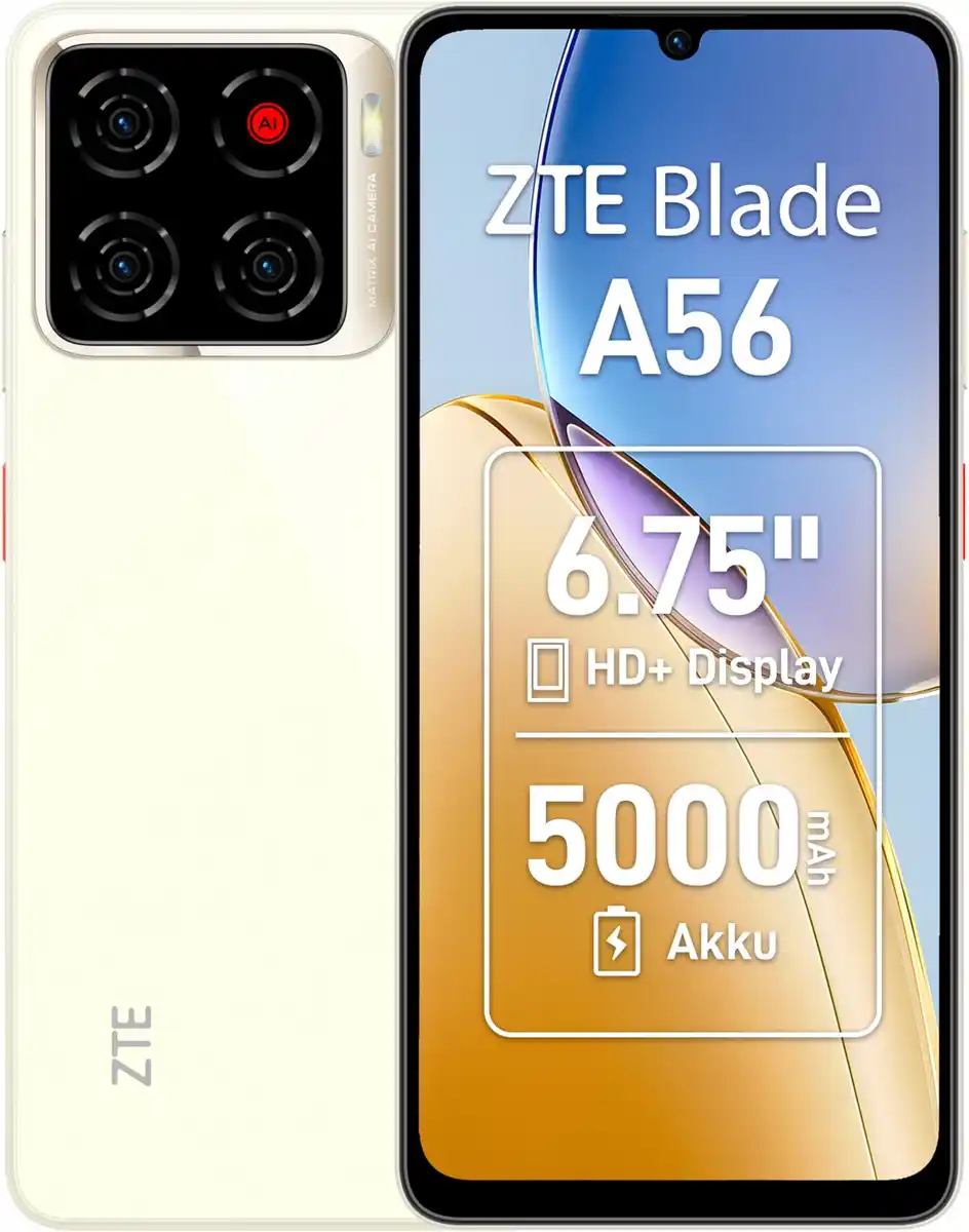 Bild 1 von Blade A56 Smartphone gold