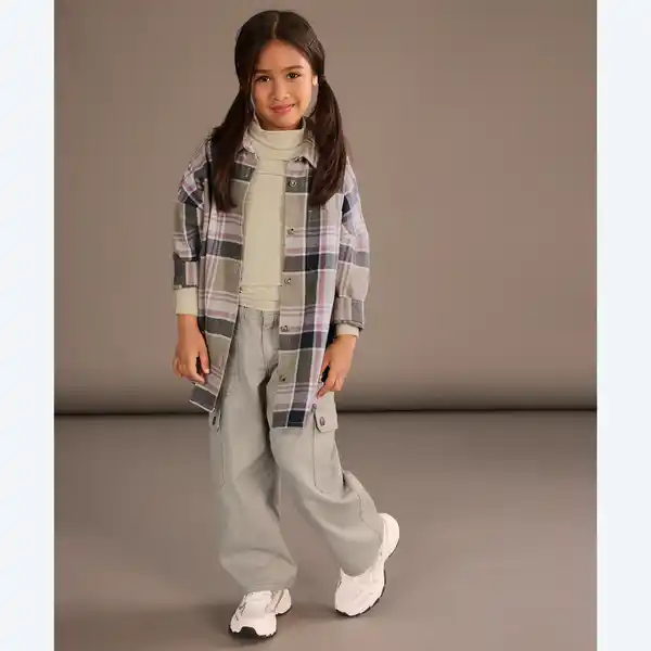 Bild 1 von Kinder-Mädchen-Hose im Cargo-Style