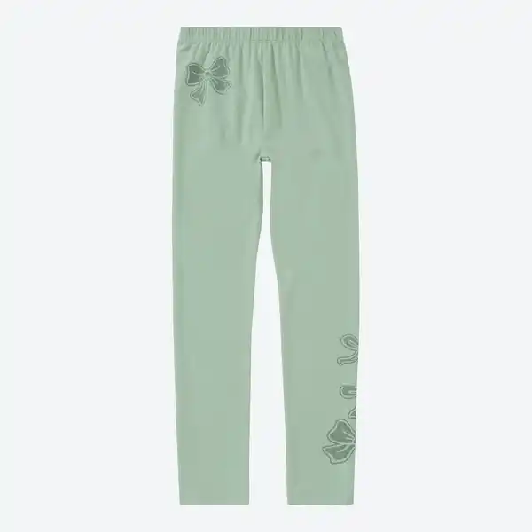 Bild 1 von Kinder-Mädchen-Leggings mit Glitzerdruck