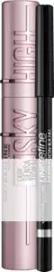 Maybelline New York Lash Sensational Sky High Mascara Brown + Gratis Expression Kajal Eyeliner 33 Black