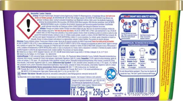 Bild 2 von Persil Colorwaschmittel Gigant Discs 10 WL