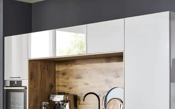 Bild 2 von Impressa - Einbauküche Perfect brillant, satin, inkl. AEG Elektrogeräte