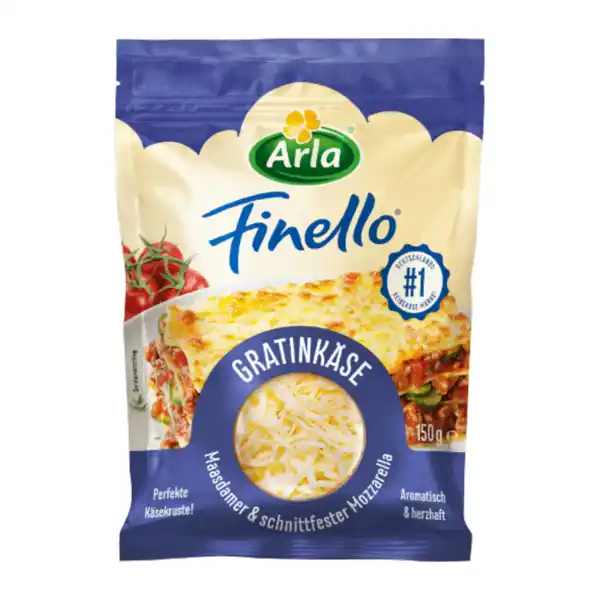 Bild 1 von ARLA Finello Gratinkäse 150g