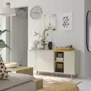 Bild 2 von LEDAMOT Schrank, helles Graubeige, 150x42x75 cm