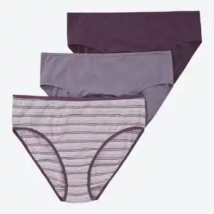 Damen-Rioslip mit hohem Baumwollanteil, 3er-Pack