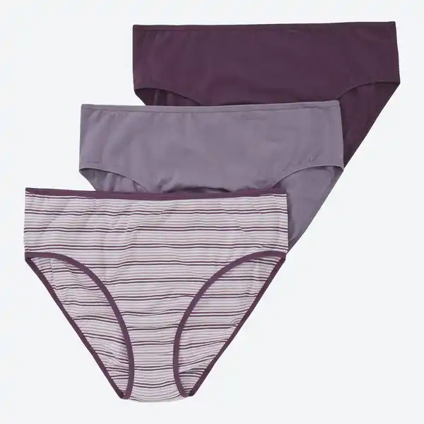 Bild 1 von Damen-Rioslip mit hohem Baumwollanteil, 3er-Pack