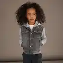 Bild 1 von Kinder-Jungen-Jeansjacke mit Kapuze