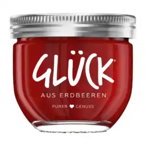 GLÜCK Fruchtaufstrich Erdbeere 230g