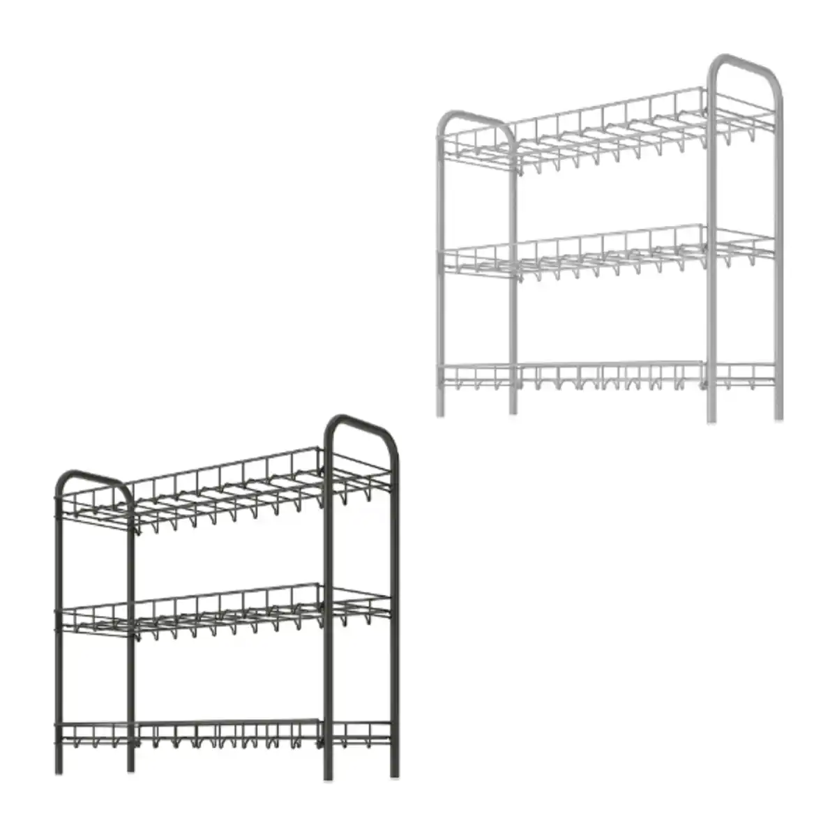 Bild 1 von HOME CREATION Metall-Schuhregal