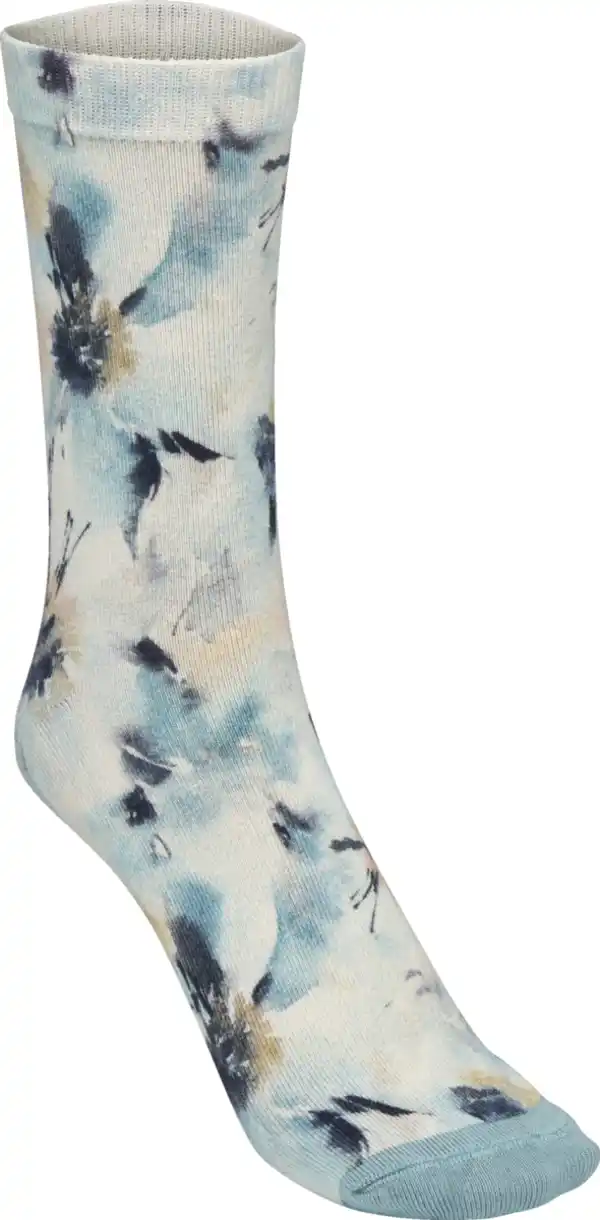 Bild 2 von under2wear Damensocke 360° Print Aquarell blau Gr. 39/42