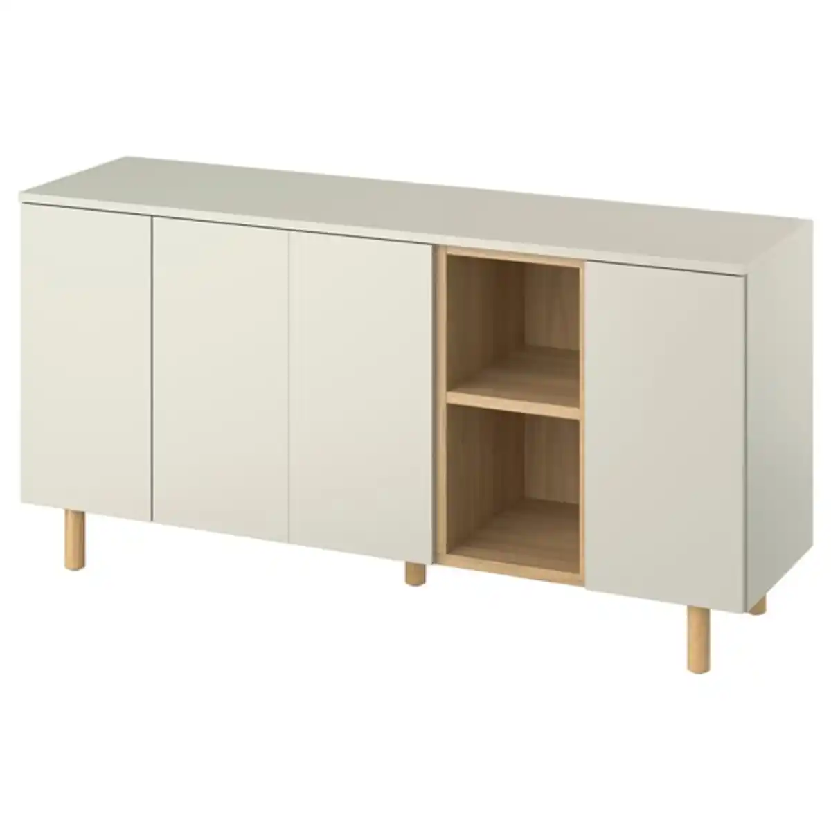 Bild 1 von LEDAMOT Schrank, helles Graubeige, 150x42x75 cm