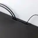 Bild 4 von BESTÅ / EKET TV-Schrankkombination, schwarzbraun dunkelgrau/Nussbaumnachbildung, 210x42x220 cm