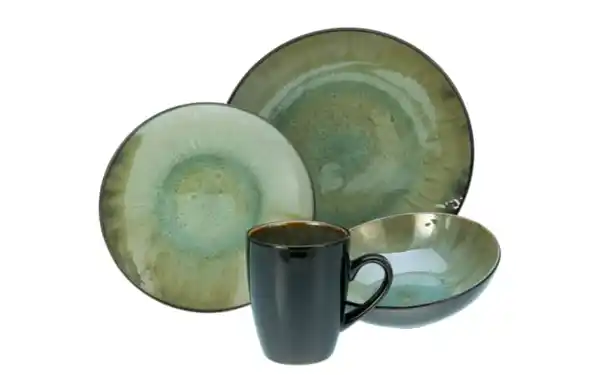 Bild 3 von Kombiservice Jawa, grün, 16-teilig