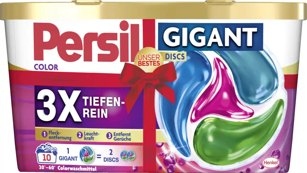 Bild 1 von Persil Colorwaschmittel Gigant Discs 10 WL