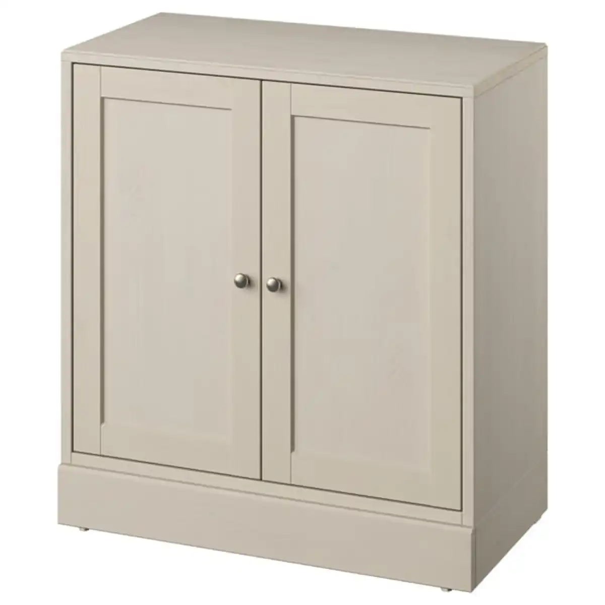 Bild 1 von HAVSTA Schrank mit Sockel, graubeige, 81x47x89 cm