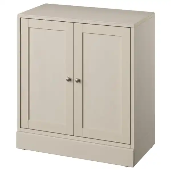 Bild 1 von HAVSTA Schrank mit Sockel, graubeige, 81x47x89 cm