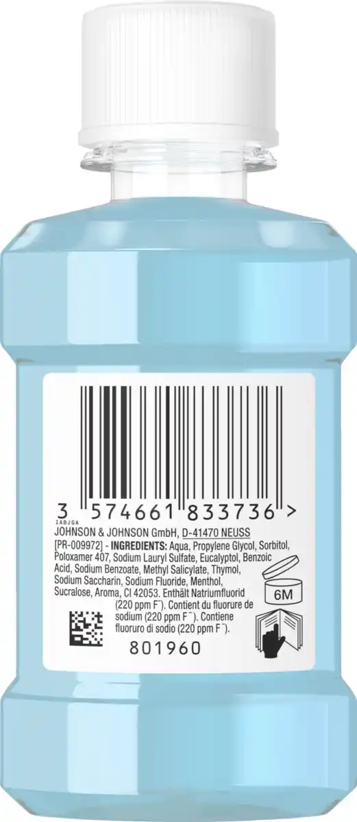 Bild 1 von Listerine Mundspülung Cool Mint Mild Reisegröße, 80 ml