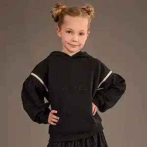 Kinder-Mädchen-Sweatshirt mit Stickerei