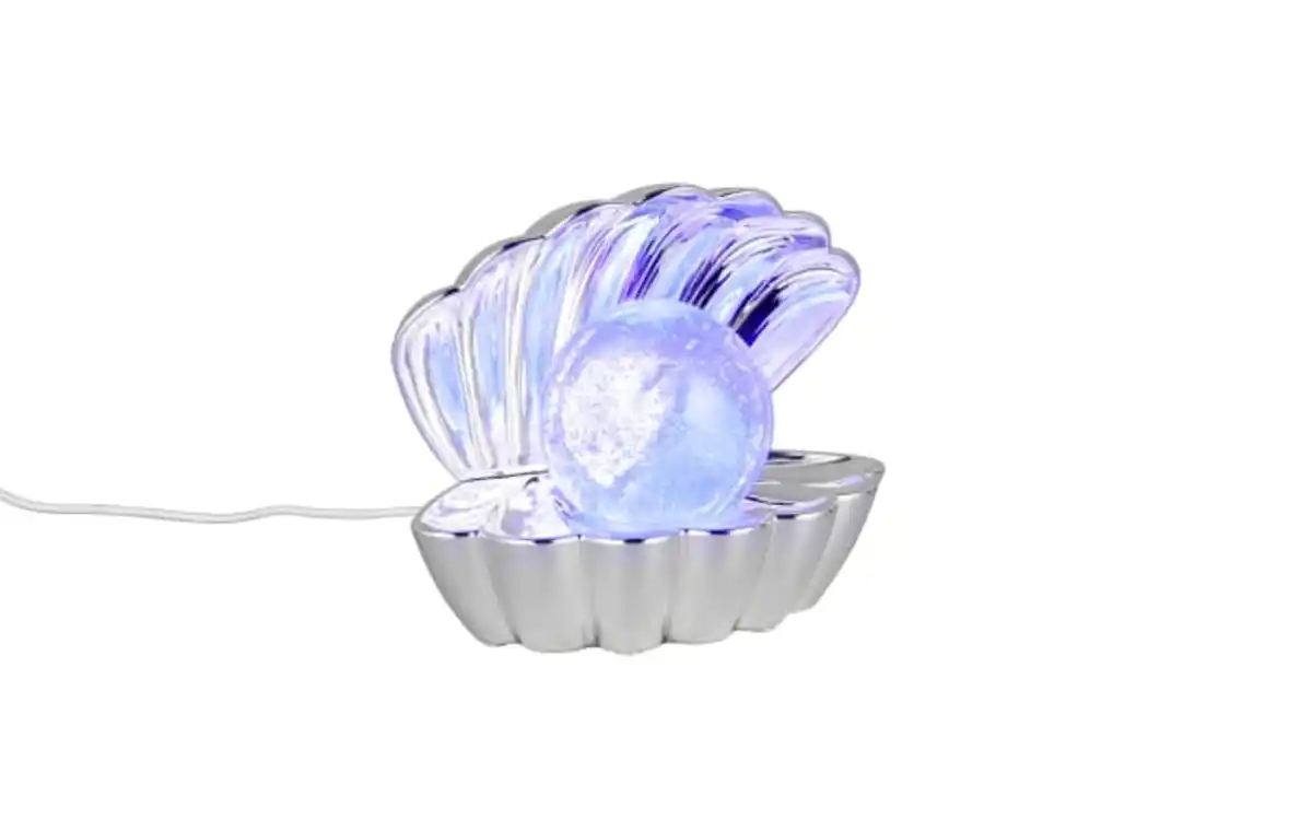 Bild 4 von LED-Tischleuchte Shelly, chromfarbig, inkl. RGB-Farbwechsler