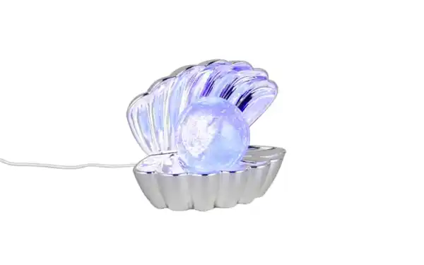 Bild 4 von LED-Tischleuchte Shelly, chromfarbig, inkl. RGB-Farbwechsler