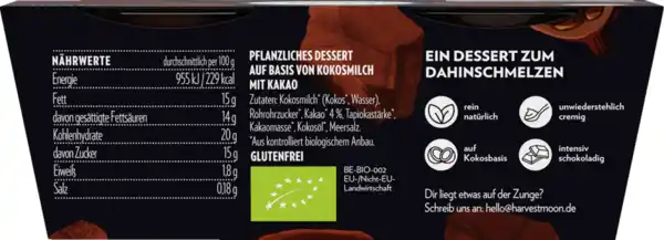 Bild 3 von Harvest Moon Bio Chocolate Dessert, 160 g