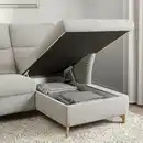 Bild 4 von FAMMARP 3er-Sofa mit Récamiere, rechts, Holz/Viarp beige/braun