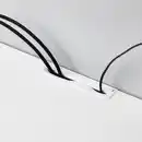 Bild 3 von BESTÅ TV-Bank mit Türen, weiß/Lappviken weiß, 240x42x38 cm