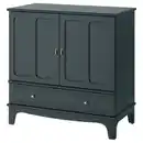 Bild 1 von LOMMARP Schrank, dunkel blaugrün, 102x101 cm