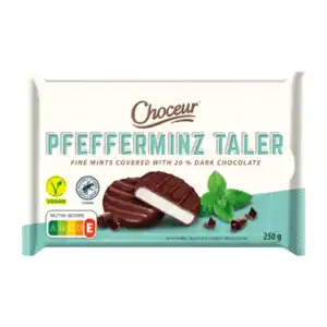 CHOCEUR Pfefferminz-Taler 250g