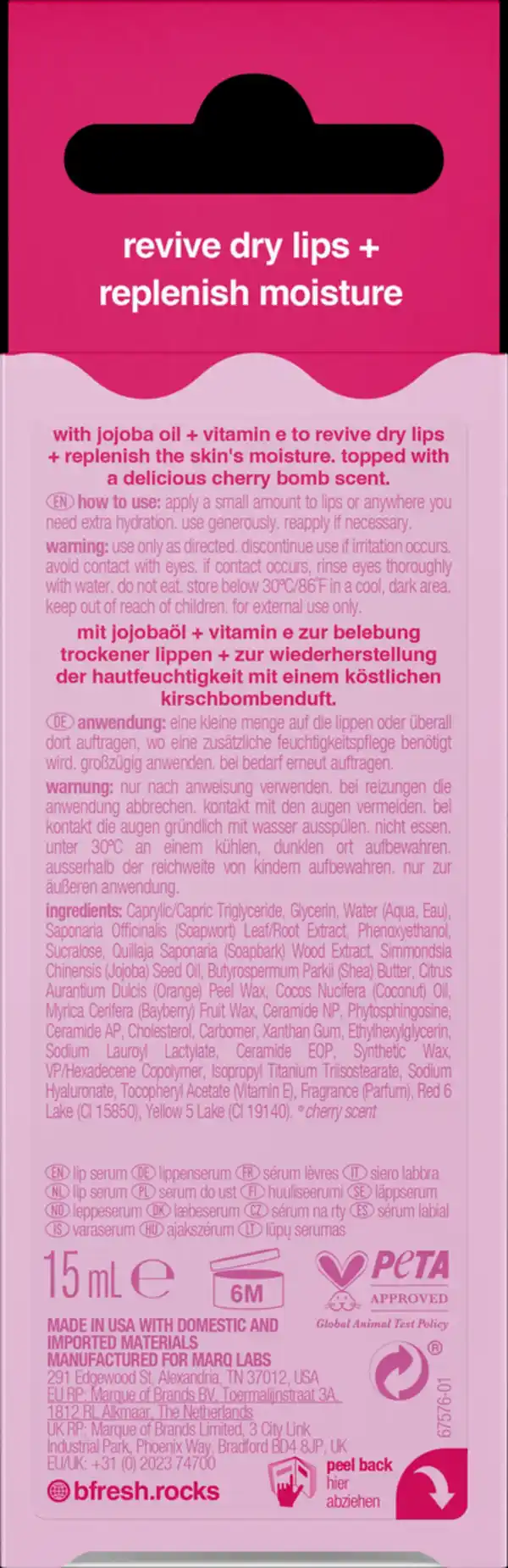 Bild 2 von b.fresh Lippenserum - gimme some lip, 15 ml