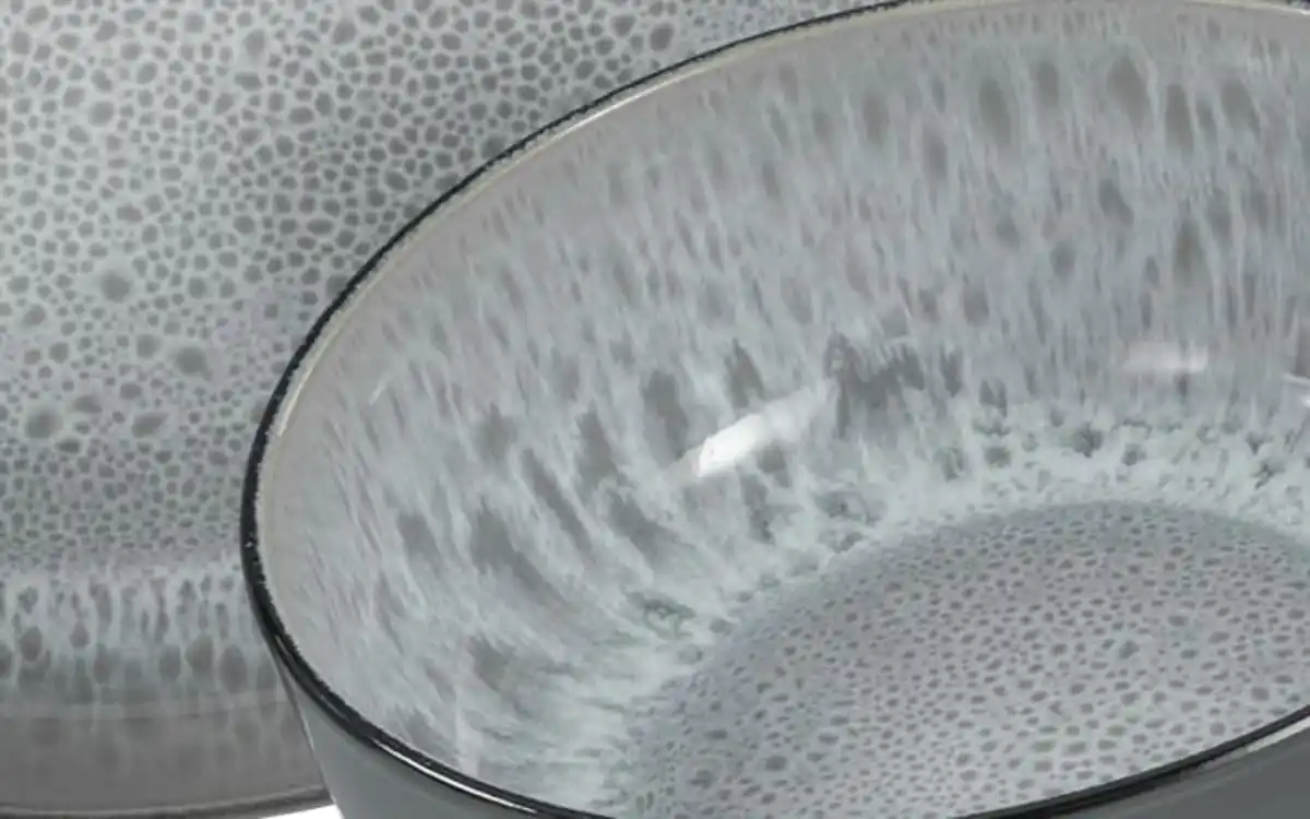 Bild 2 von Kombiservice Nordic Fjord, hellblau/schwarz, 16-teilig