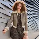 Bild 1 von Damen-Jacke mit Veloursleder-Optik