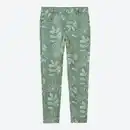 Bild 1 von Kinder-Mädchen-Sweatleggings mit Blattmuster