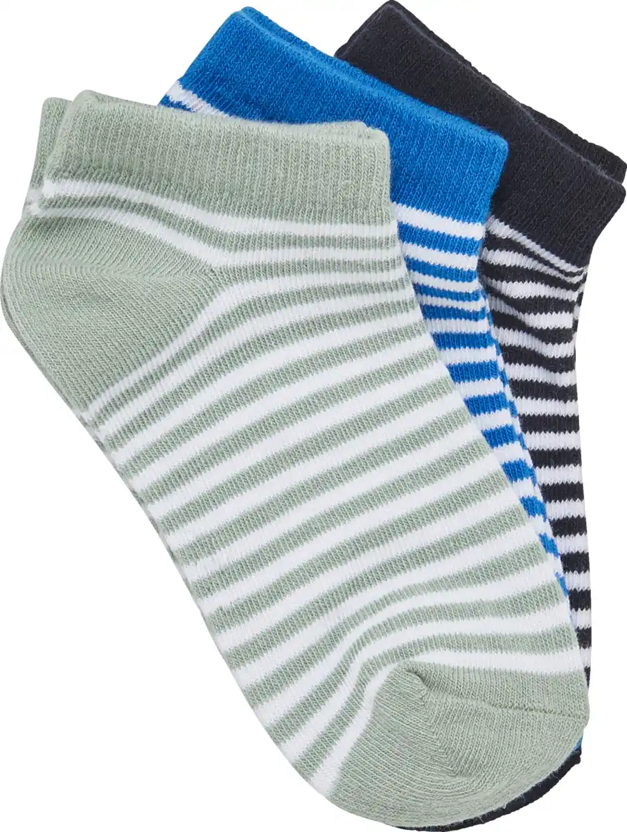 Bild 2 von under2wear kids 3er Pack Sneaker Junge Streifen Gr. 23/26