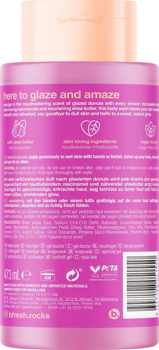 Bild 2 von b.fresh Duschgel - it's not just a glaze, 473 ml