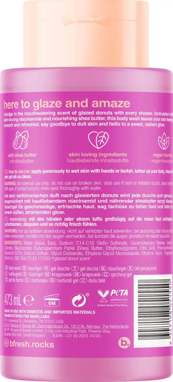 Bild 2 von b.fresh Duschgel - it's not just a glaze, 473 ml