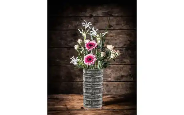 Bild 3 von Vase/Windlicht Ethno, klar, 28 cm