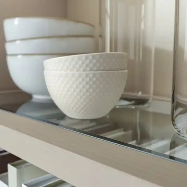 Bild 4 von HAVSTA Aufbewahrung mit Schiebetüren, graubeige, 202x47x212 cm