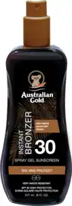 Australian Gold Spray Gel Bronzer LSF30, 237 ml