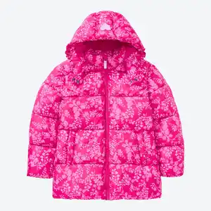 Kinder-Mädchen-Jacke mit Reflektoren