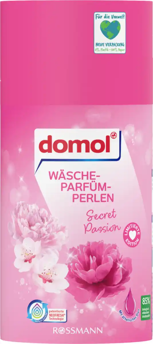 Bild 1 von domol Wäscheparfüm Secret Passion, 210 g