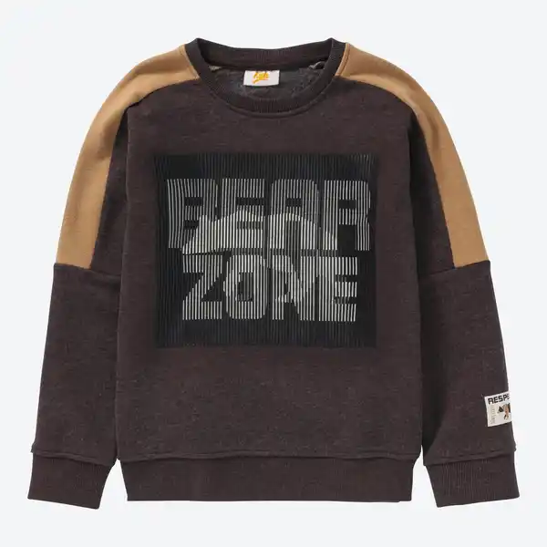 Bild 1 von Kinder-Jungen-Sweatshirt mit Print