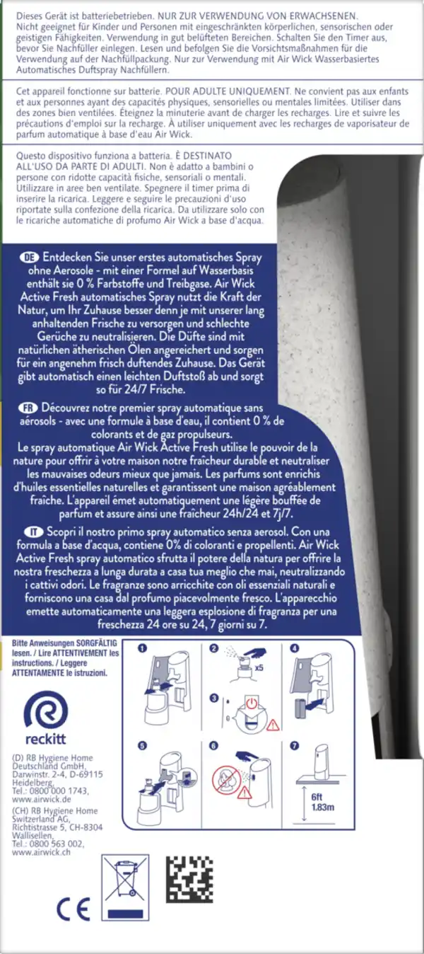 Bild 4 von Air Wick Active Fresh 24/7 Automatisches Duftspray