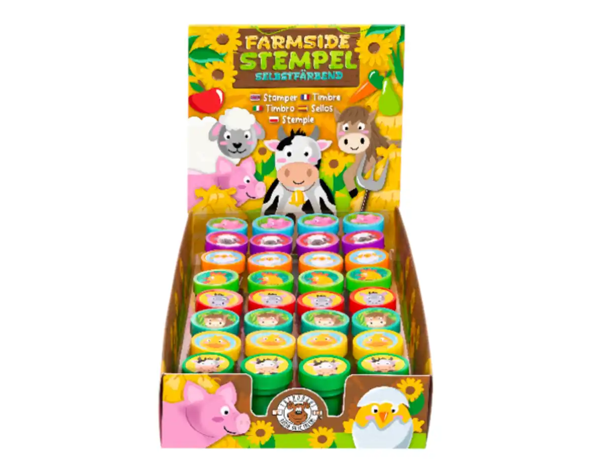 Bild 1 von Motivstempel Bauernhoftiere