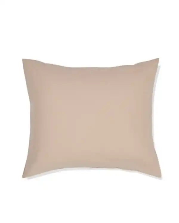 Bild 1 von Kopfkissenbezug 60x70 cm weiche Baumwolle taupe