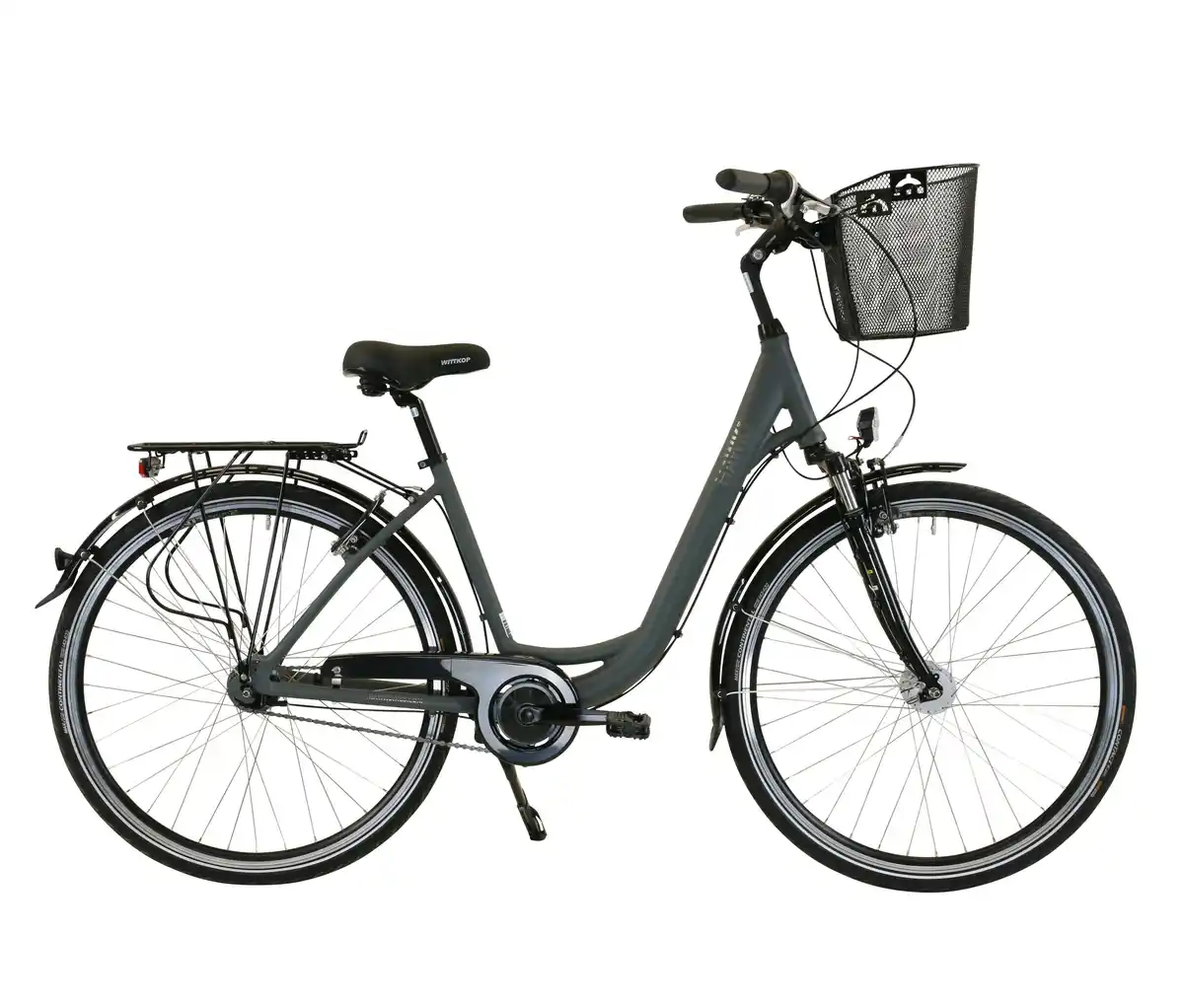 Bild 1 von HAWK Bikes Fahrrad »City Wave Deluxe Plus«, grau, 28 Zoll, 46-cm-Rahmen