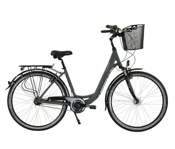 Bild 1 von HAWK Bikes Fahrrad »City Wave Deluxe Plus«, grau, 28 Zoll, 46-cm-Rahmen